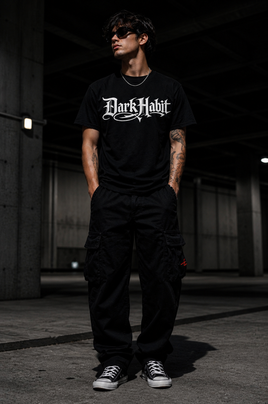 Dark Habit Core Tee - Black