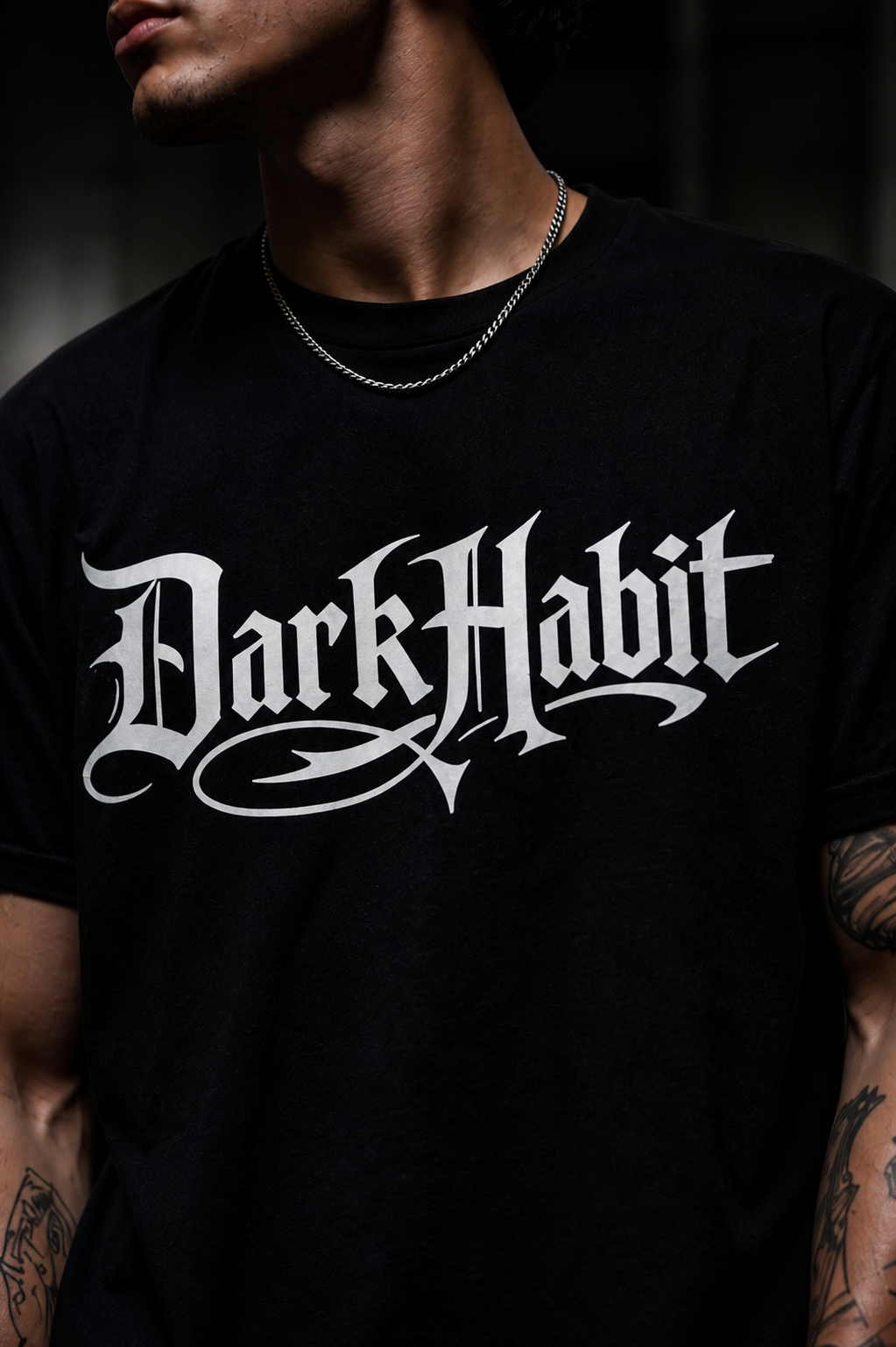 Dark Habit Core Tee - Black